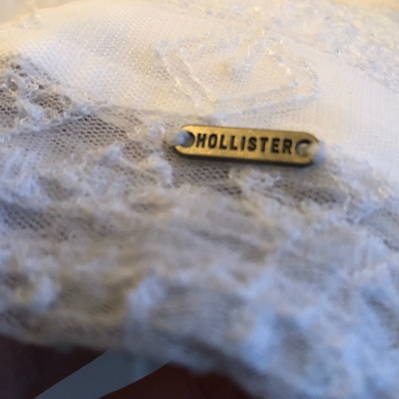 Hollister ☀️ Short White Lace Bodycon Dress, GUC - Picture 5 of 5